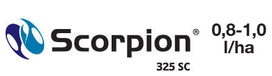 Program ochrony sałaty 2023 Scorpion 325 SC