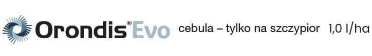 Program ochrony cebuli 2023 Orondos Evo Pack