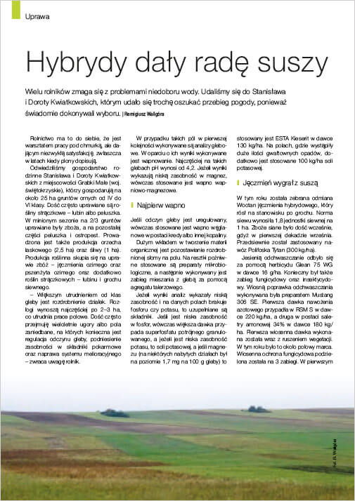 Agro Profil, wrzesień 2016 r.