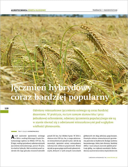 Farmer, sierpień 2017