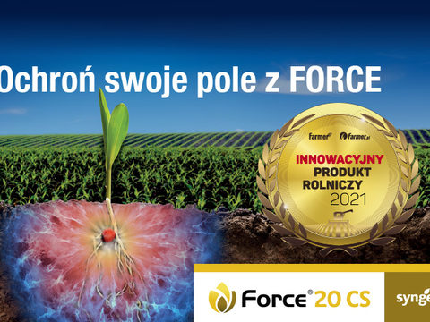 Force 20 CS Innowacyjnym Produktem Rolniczym 2021!