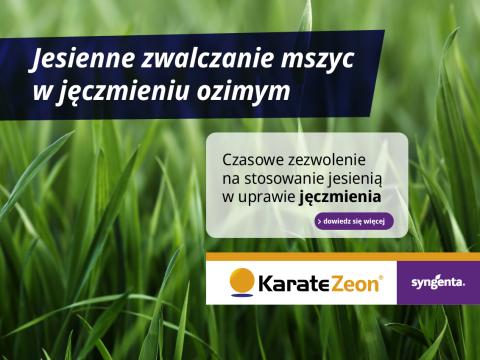 Jesienne zwalczanie mszyc w jęczmieniu ozimym