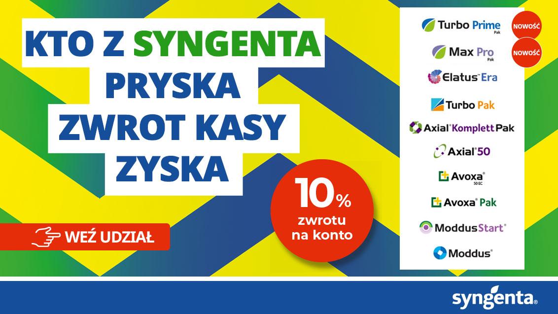 Pryśnij z Syngenta 2026
