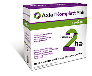 Herbicyd Axial Komplet Pak - idealne połączenie i działanie