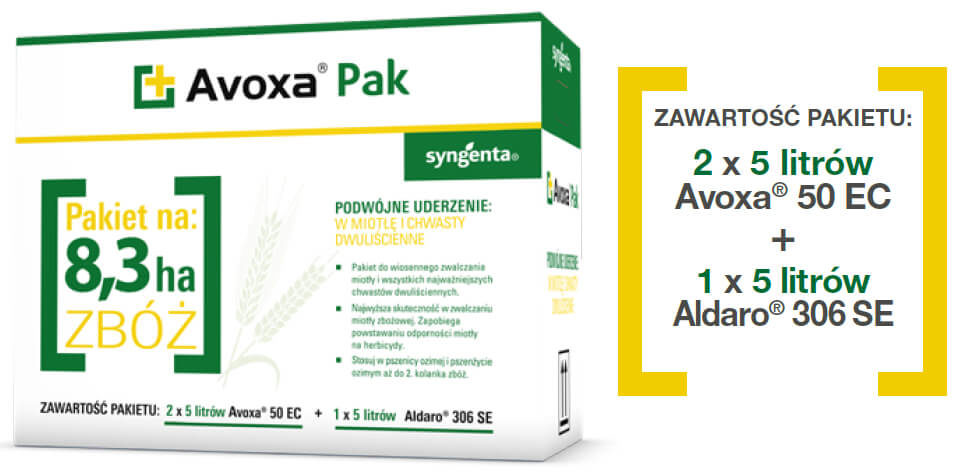 Herbicyd Avoxa Pak - produkty