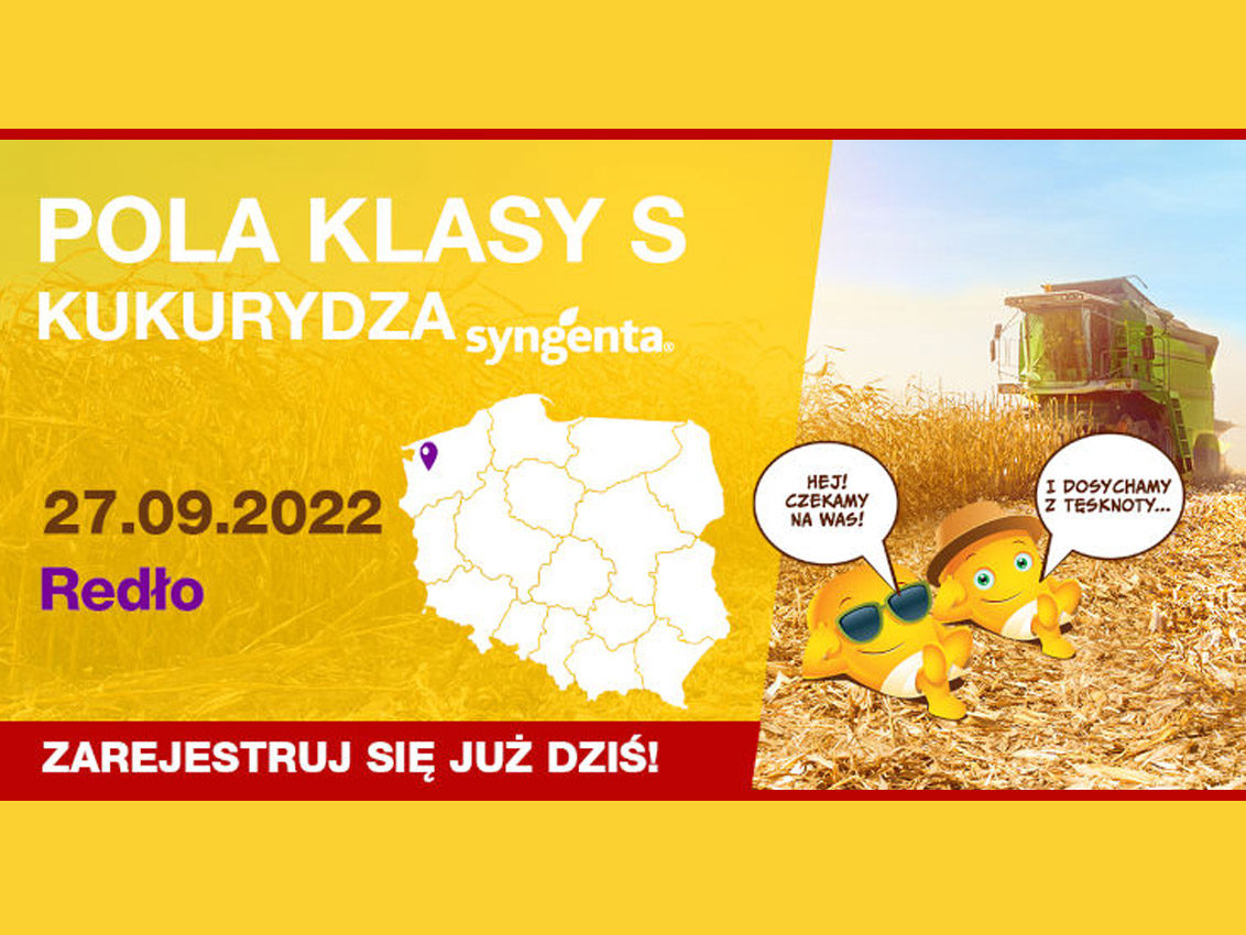Pola Klasy S Kukurydza – 27 września spotkanie w Redle