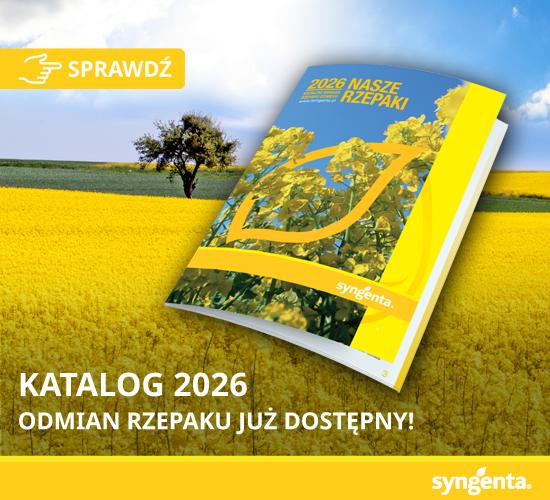 Materiały informacyjne - katalog odmian nasion rzepaku 2026