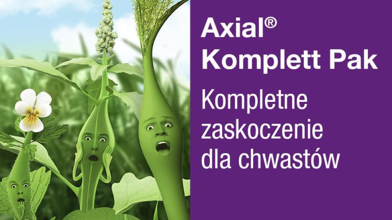 Zwalczanie chwastów - Axial Komplett Pak