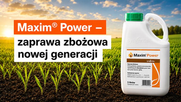 Maxim® Power – zaprawa zbożowa nowej generacji
