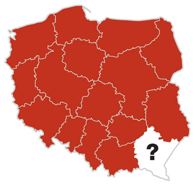 Zaprawa nasienna Maxim Power - mapa występowania rizoktoniozy zbóż