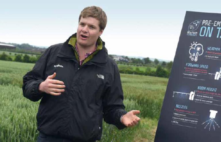 James Thomas, Aplication Technology Specialist, Syngenta UK