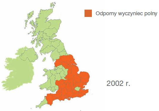 Stop odporności - odporność w Wielkiej Brytanii 2002