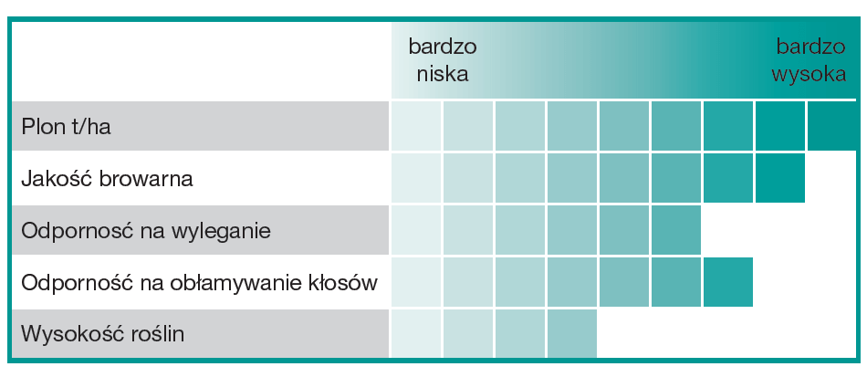 Jęczmień jary Laureate - charakterystyka