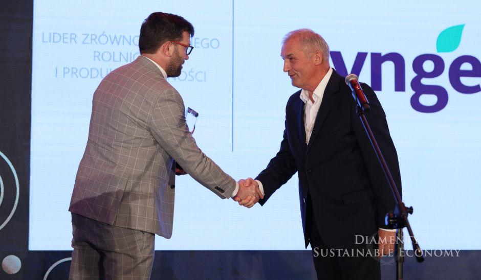 Konferencja Sustainable Economy Summit - odebranie nagrody