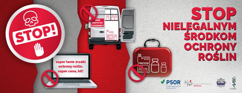 Uważaj na okazyjne oferty środków ochrony roślin! - stop nielegalnym środkom ochrony roślin