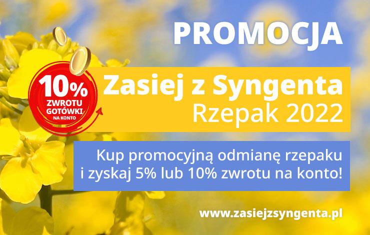 Weź udział w promocji Zasiej z Syngenta - Rzepak 2022