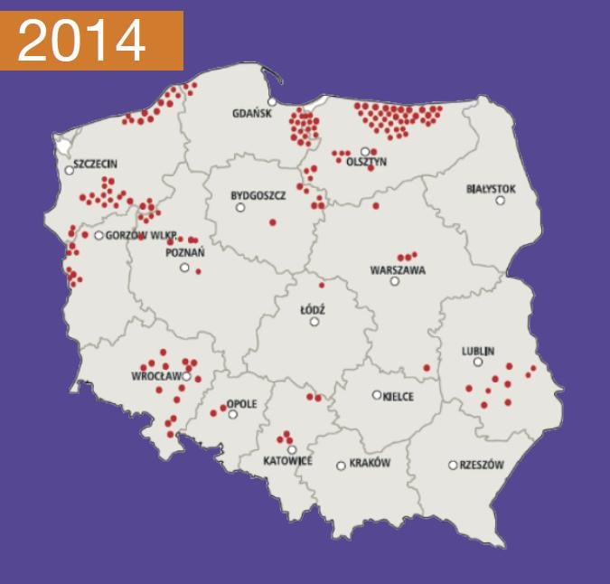 Boxer - problem odporności - mapa 2014