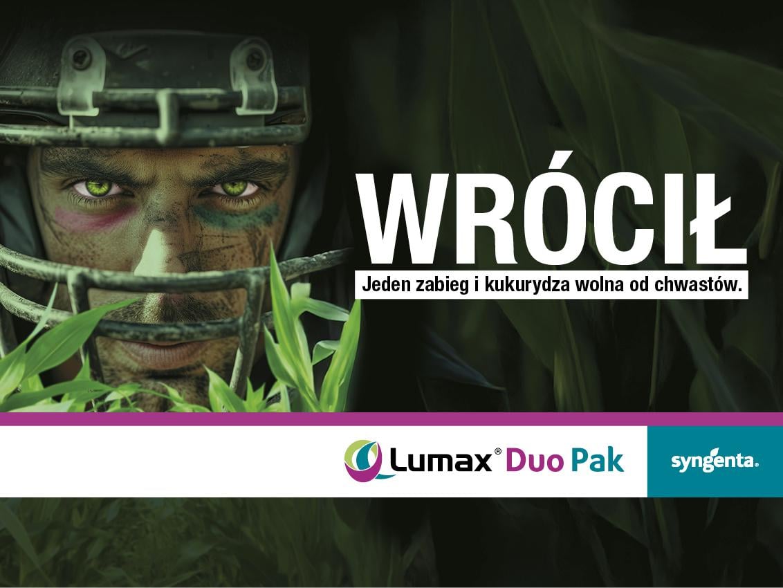 Nowość w kukurydzy - Lumax® Duo Pak