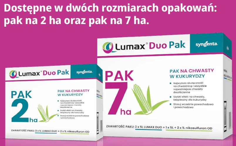 Odchwaszczanie kukurydzy w zmiennych warunkach pogodowych – dwa rozmiary